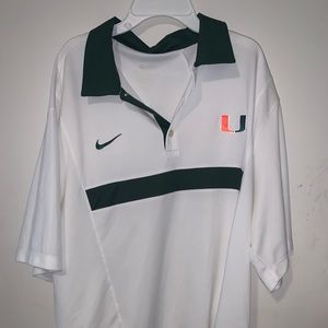 Nike University of Miami Polo